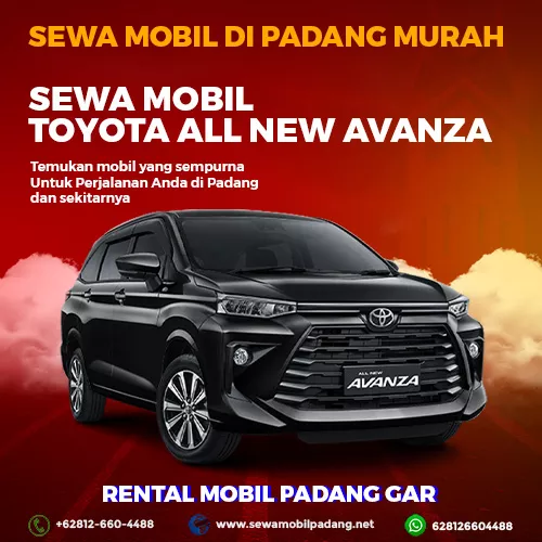 sewa mobil all new avanza di padang harga rental murah